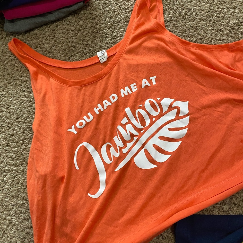 Disney crop tank top